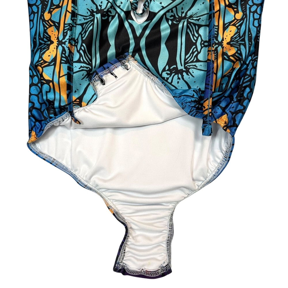 Festi Drops Kooz Bodysuit Artist Series Braided Long Sleeve XS Rave Festival‎ - Picture 7 of 15